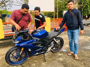  Polsek Bangko  Rohil Ringkus Dua Pelaku Curanmor